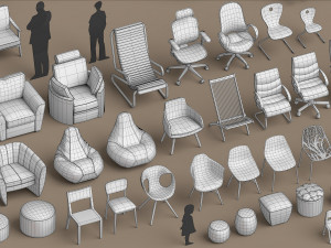 Architectural Debris 3D Model