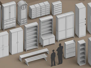 Architectural Debris 3D Model