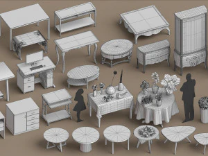 Architectural Debris 3D Model