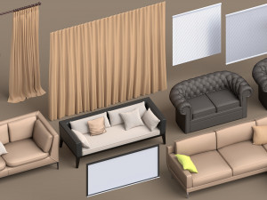 Architectural Debris 3D Model
