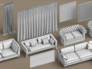 Architectural Debris 3D Model
