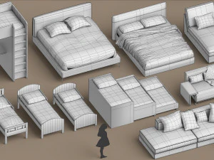 Architectural Debris 3D Model