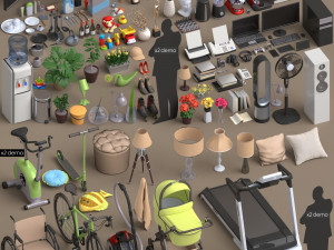 Architectural Debris 3D Model