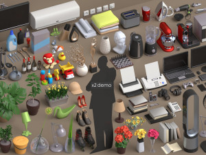 Architectural Debris 3D Model