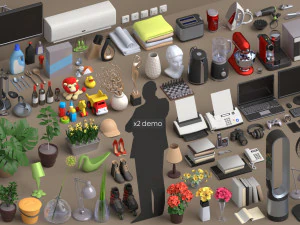 Architectural Debris 3D Model