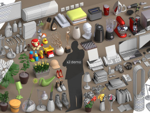 Architectural Debris 3D Model