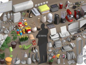 Architectural Debris 3D Model