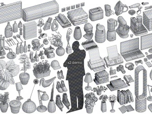 Architectural Debris 3D Model