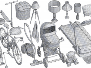 Architectural Debris 3D Model