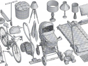 Architectural Debris 3D Model