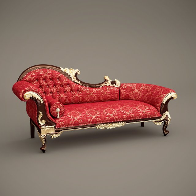 fb wedding chaise longuea queen annes revenge 3D 모델 .c4d .max .obj .3ds .fbx .stl .blend 