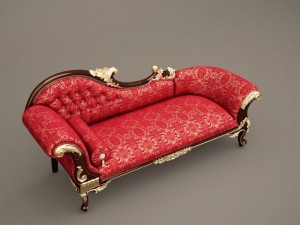 fb wedding chaise longuea queen annes revenge 3D 모델