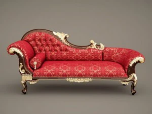 fb wedding chaise longuea queen annes revenge 3D Model