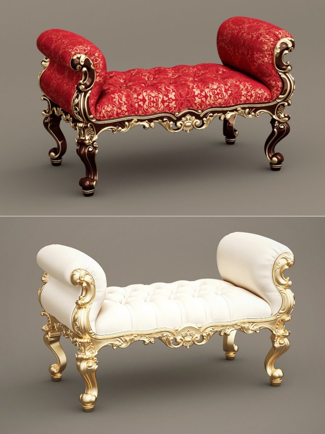 fb banquettea absolom roche bench grande 3D-Modell .c4d .max .obj .3ds .fbx .stl .blend 