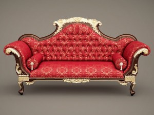 fb chaiselongueb charles louis hampshire barn Modelo 3D