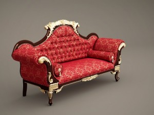 fb chaiselongueb charles louis hampshire barn 3D मॉडल