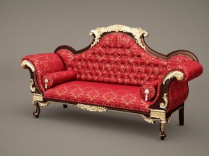 fb chaiselongueb charles louis hampshire barn 3D मॉडल