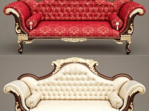 fb chaiselongueb charles louis hampshire barn 3D मॉडल