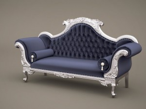 fb chaiselongueb charles louis hampshire barn 3D मॉडल
