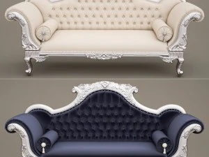 FB chaiselongueb 찰스 루이스 햄프셔 헛간 3D 모델