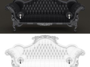 fb chaiselongueb charles louis hampshire barn 3D मॉडल