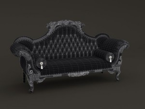 fb chaiselongueb charles louis hampshire barn 3D मॉडल