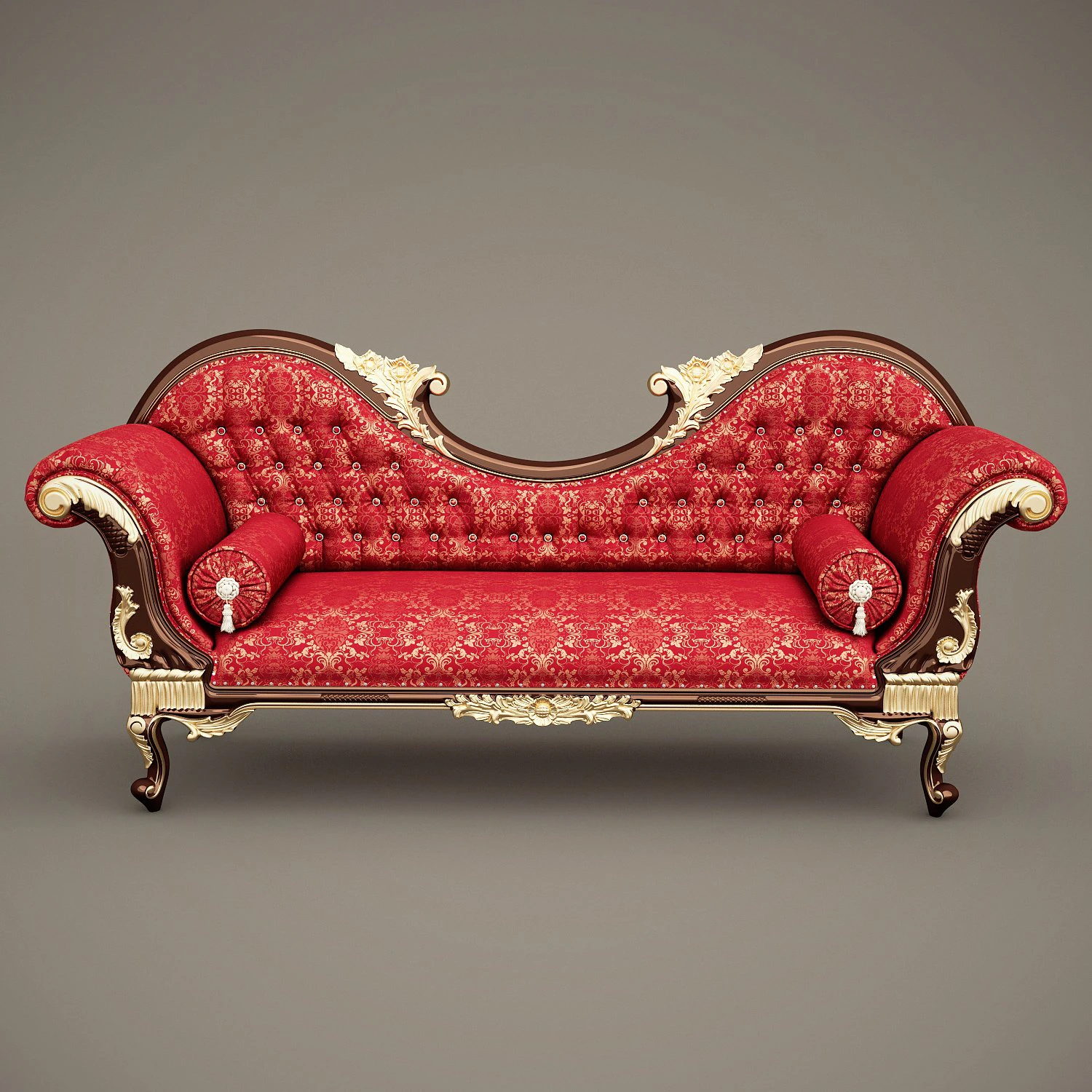 fb chaiselonguec double ended 3D Model .c4d .max .obj .3ds .fbx .stl .blend 
