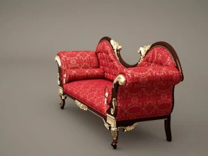 fb chaiselonguec double ended 3D Model