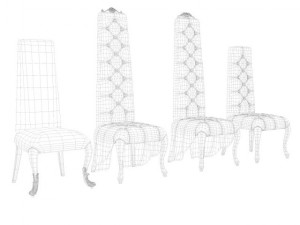 belloni subliminal chairs collection Modelo 3D