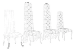 belloni subliminal chairs collection 3D Model