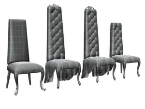 belloni subliminal chairs collection 3D Model