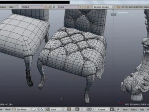 belloni subliminal chairs collection 3D Model