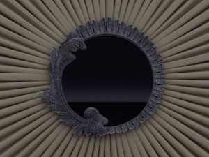 belloni subliminal  round mirror 3D Model