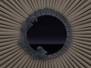 belloni subliminal  round mirror 3D Model