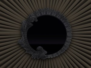 belloni subliminal  round mirror 3D Model