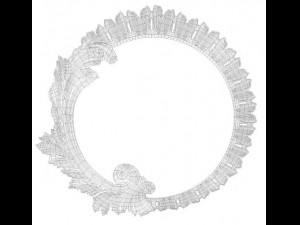 belloni subliminal  round mirror 3D Model