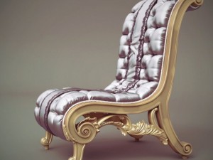 jumbo collection chaise milan new 3D 모델