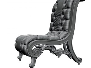 jumbo collection chaise milan new 3D 模型