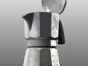 old moka pot Model 3D