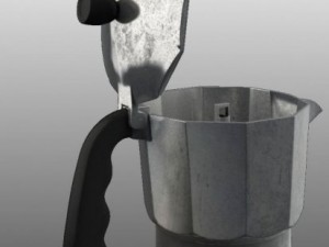 old moka pot Model 3D
