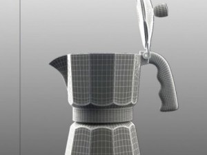 old moka pot Model 3D