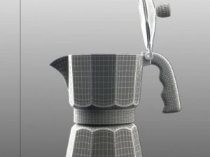 old moka pot 3D Model