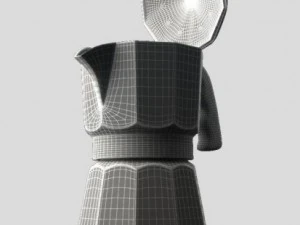 old moka pot 3D Model