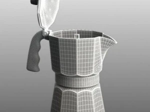 old moka pot 3D Model
