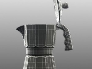 old moka pot Model 3D