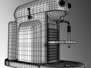 krups nespresso maestria Model 3D