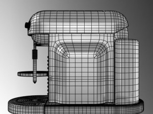 krups nespresso maestria Model 3D