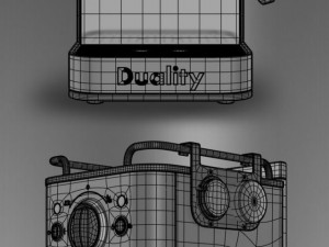 duality espressivo coffee machine 3D Модель