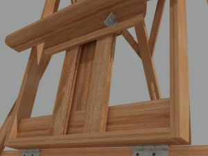 easel 3D Model