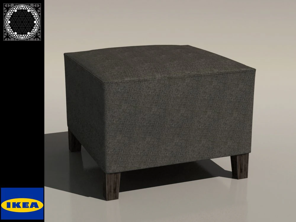 ekenestaburet 3D Model .c4d .max .obj .3ds .fbx .stl .blend 
